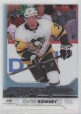 2017-18 Upper Deck Young Guns Clear Cut Carter Rowney #243 01ks