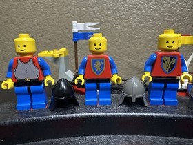 Vtg. LEGO Legoland Viking Voyager 6049 100% Complete w/ Minifigs Instruction A3