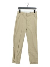 Dickies Men's Trousers W 30 in Tan Polyester with Cotton, Elastane Chino