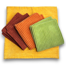 Topfinel Boho Corduroy Throw Pillow Covers 18  Set of 4 Rustic Neutral Decor