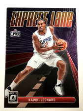 2023-24 Panini Donruss Optic - Express Lane - Purple -  Kawahi Leonard - #4