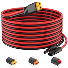 12AWG Solar Connector to XT60 Adapter Extension Cable Solar Panel to Potable ...