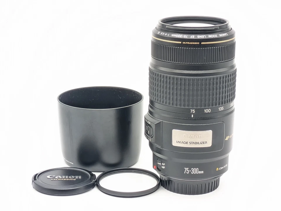 Vidéo*[NEUF] Canon EF 75-300mm F4-5.6 IS USM Telephoto Zoom JAPAN 02 #1 day... - Photo 2/4