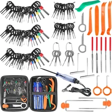 Terminal Removal Tool Kit 96 Pcs Depinning Tool Electrical Connector Pin Removal