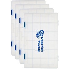 Reaction Tackle 3700 Tackle Tray Utility Box Plastic Tackle Storage Organize...