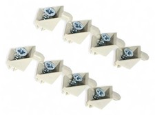 ITROLLE Set di 50 tasselli in plastica per cerniere da 10 x 25 cm ITROLLE Set di 50 tasselli in plastica per cerniere da 10 x 25 cm