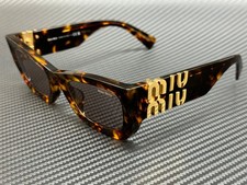 MIU MIU MU 09WS 14L20I Honey Havana Purple Women's 53 mm Sunglasses