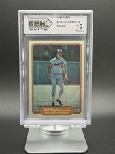 1982 Fleer Cal Ripken Jr. RC Gem Elite 10 Pristine