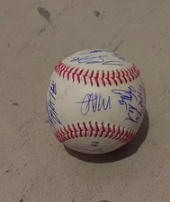 Athletics As Team Signed Mlb Baseball: Bleday, Thomas,  Macover, Etc