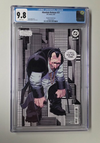 ABSOLUTE BATMAN #21 CGC 9.8 New Slab - Dragotta Variant Cover