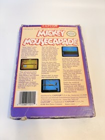 Mickey Mousecapade Nintendo NES CIB Complete in Box