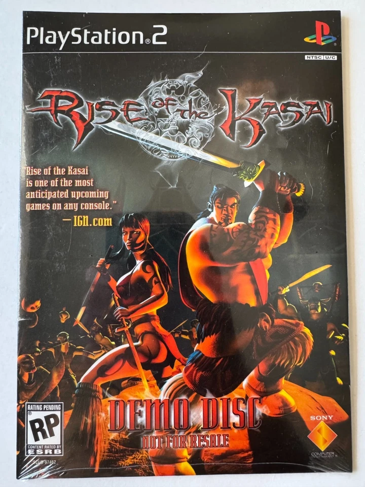 PS2 FACTORY SEALED Demo Discs: Jak 3 and Rise of the Kasai - Image 4 of 4