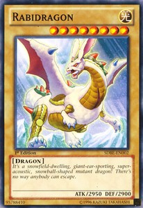 Rabidragon - SDBE-EN002 - Common - 1st Edition x3 - Near Mint