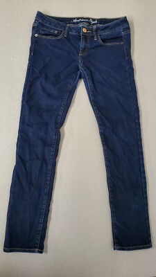 AMERICAN EAGLE  SKINNY STRETCH JUNIORS JEANS SIZE 8 SHORT/COURT