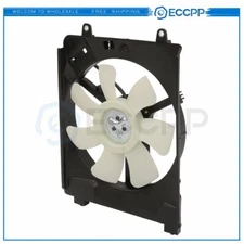 A/C Condenser Cooling Fan Assembly For 2006 2007 2008 2009-2011 Honda Civic