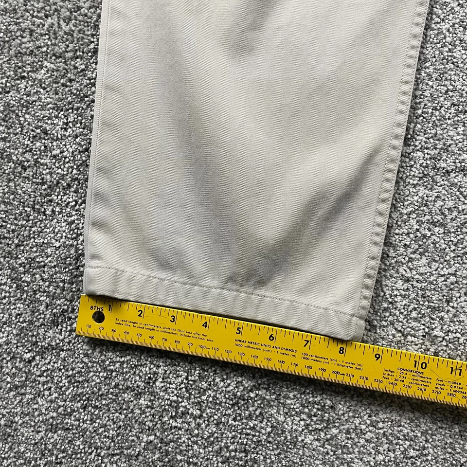 Pantalones Indigo Palms Hombre 36x32 Relajado Beige 5 Bolsillos Tommy Bahama Chino Caqui Foto 4 de 4