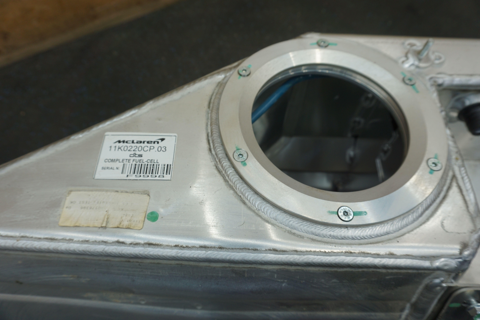 Fuel Tank Cell OEM 11K0220CP McLaren 650s Spider 2016
