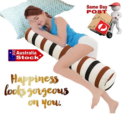 LATEX MEMORY FOAM LONG BODY HUG PILLOW BED SOFA CUSHION PREGNANCY