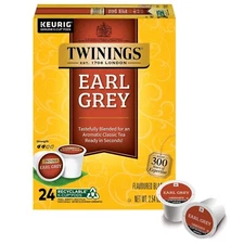Twinings Earl Grey Tea 24 to 144 Count Keurig K cups Pick Any Size FREE SHIPPING