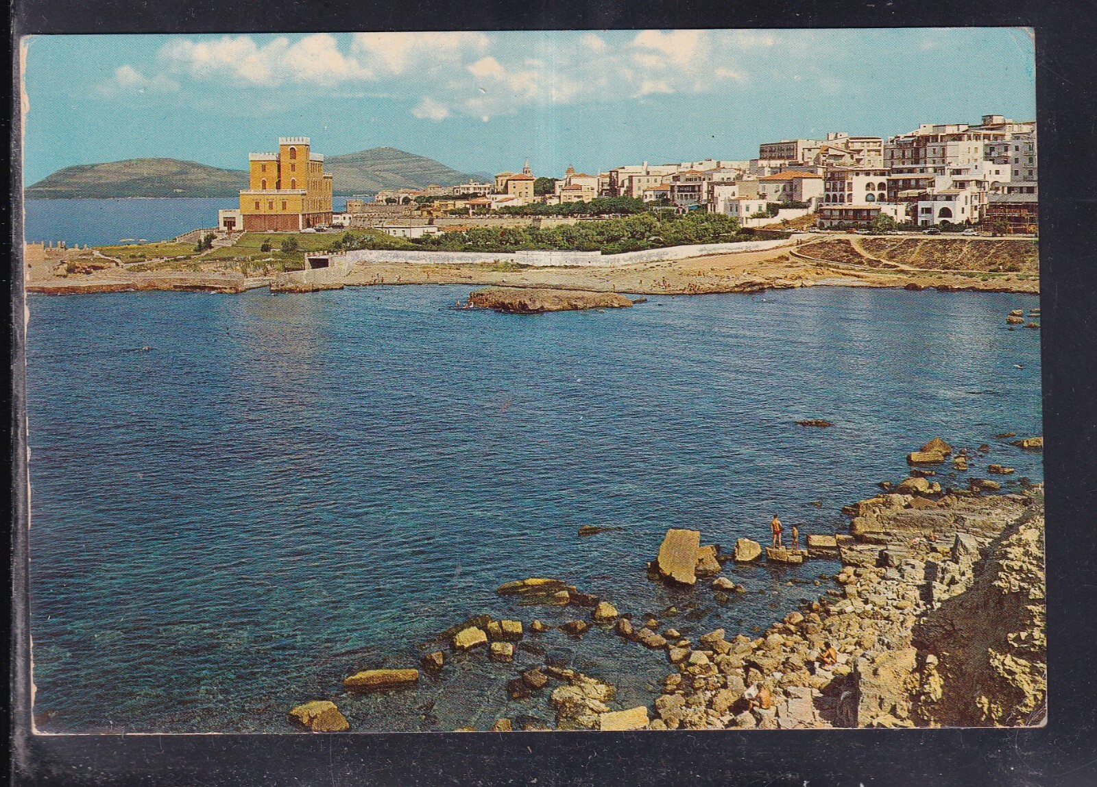 Cartolina Alghero Panorama Parziale VA498