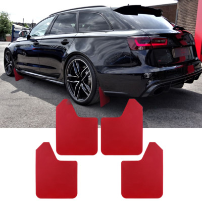 4tlg Schmutzfänger Spritzschutz Mud Flaps für Audi A6 Q3 Q5 Q7 R8 TT C4 C5 C6