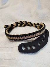 Archery black & Bone Bling Sling bow wrist strap FREE SHIP Mathews optifade