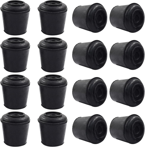 16 Stck. 5/8 Zoll Runde Stuhlbeinspitzen Kappen, Rutschfest Gummi Stuhlbein Bodenschutz - Bild 7 von 12
