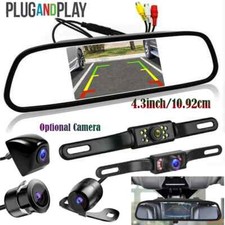 4.3 inch LCD Rear View Mirror Monitor Reversing Backup Camera Kit