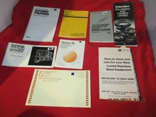 Lot Of 6 Various Vintage Photography Booklets