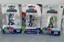 PJ Masks Gekko Catboy Night Ninja Action Figures Cake Toppers Just Play Lot of 3