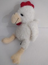 Vintage Russ Berrie Cock-a-Doodle Rooster Plush Stuffed 3127 Beans in Bottom