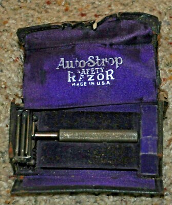 Vintage Valet Autostrop Safety Razor Set in Case | eBay