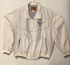 Vintage Women  s Zip Embroidered Windbreaker Pockets Granny Core 80's Western