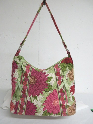 Bolso de Hombro Hobo VERA BRADLEY Rosa Verde Naranja HOLA DALIA - Imagen 2 de 11