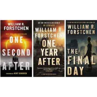One Second After One Year After The Final Day 3 BOOK SET by Forstchen BRAND NEW