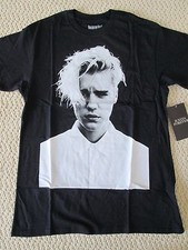 NWT Justin Bieber Purpose World Tour Merch Forever Black Photo Tee Shirt Sz M