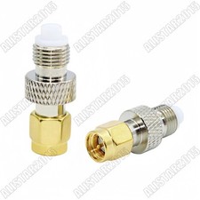 1x Adapter SMA Male Plug to FME Jack Female SMA/FME Coaxial Connector Converter