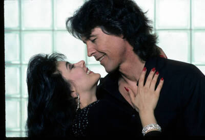 Lisa Peluso Randolph Mantooth in Loving 1989 Historic TV Old Photo 12