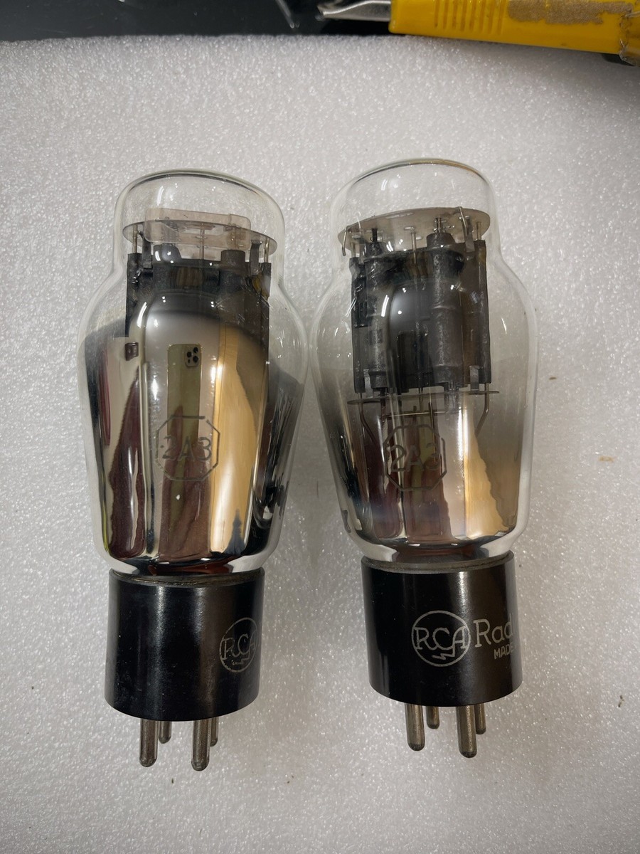 RCA 2A3 真空管 4本セット RCA 2A3 真空管 4本セット RCA 2A3 真空管 4本セット
