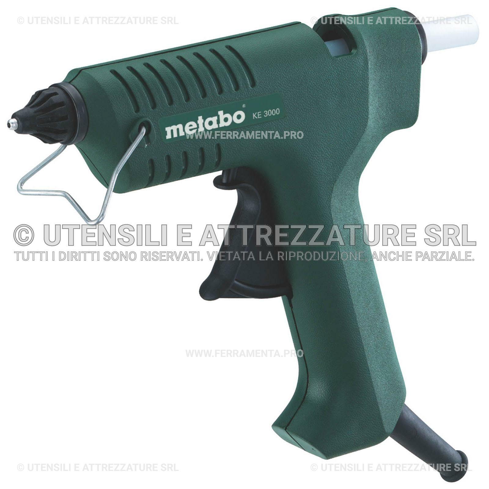 Pistola Colla a Caldo Metabo KE 3000 | Creatività e Riparazioni Professionali