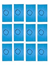 EFP Vacuum Filter Bags for WORKSHOP WS01025F, WS01025F2 for Filter Cage 12 Bags