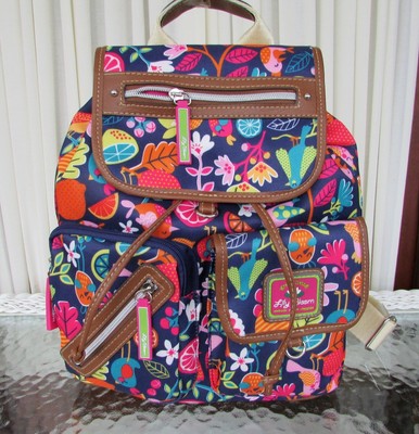 lily bloom sea garden luggage