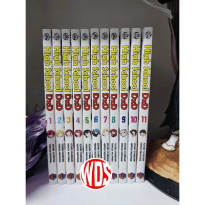 High School DxD Comic Manga Vol 1 - Vol 11 (End) Full Set English Version