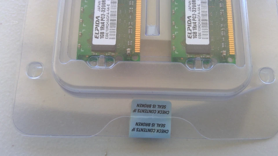 IBM 38L5915 1GB PC3200 DDR2 SDRAM - Kit - Image 3 of 4