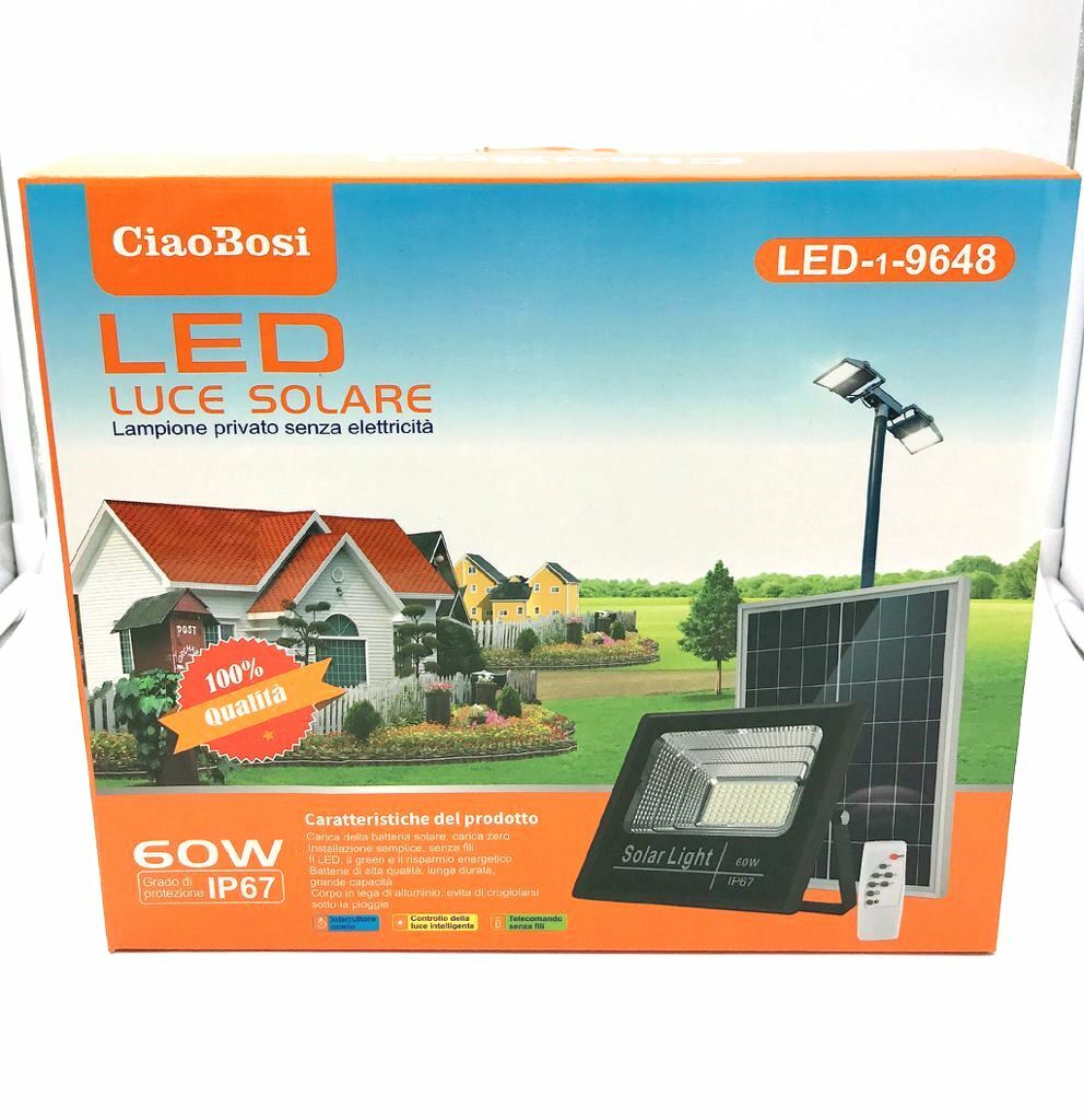 Faro Solare Led 25W IP67 Linq per Esterni - Illuminazione Smart Giardino