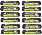 600x Extra Large Double Thick Strong Doggy Poo Poop Bags Tie Handles 38cm x 32cm