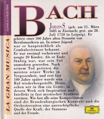 Classical Collection - Bach - Musica Antigua Köln - CD im Buch - near mint
