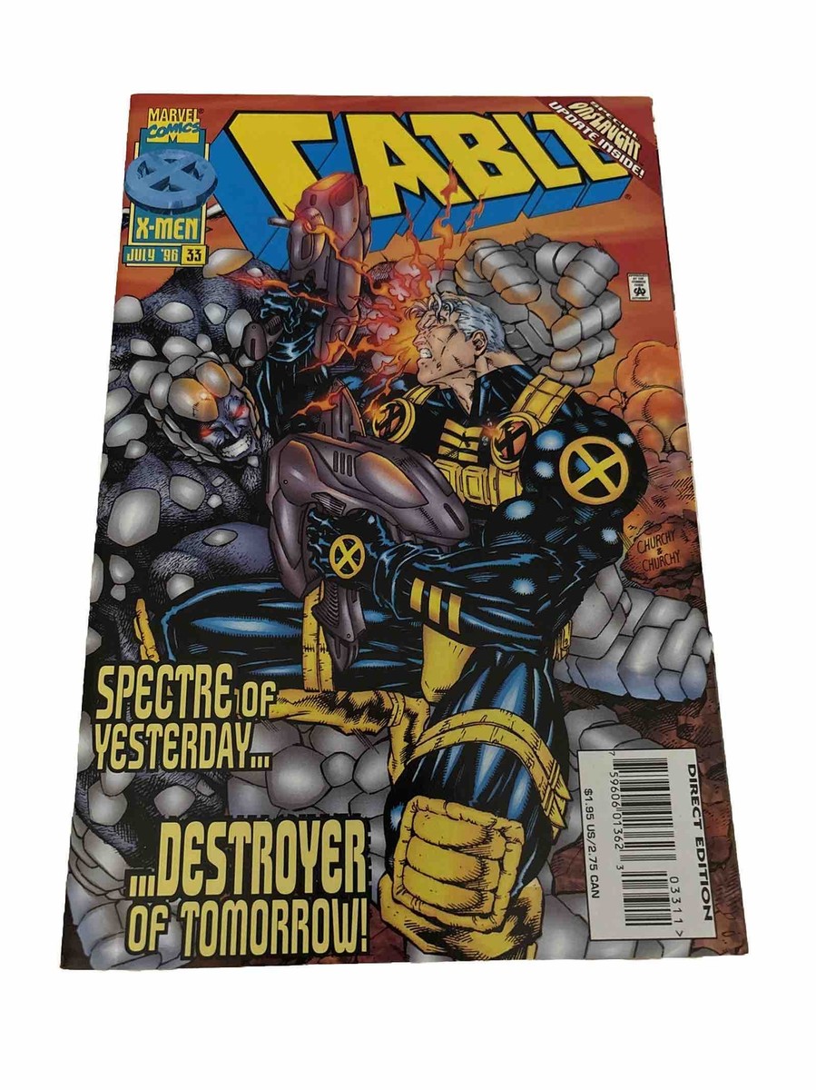 Cable #33 July 1996 Marvel Comic X-Men Onslaught Spectre Destroyer