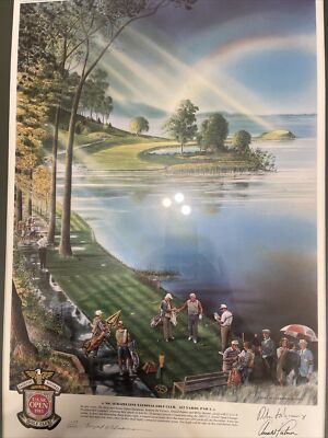 LOYAL H. CHAPMAN　究極のゴルフコース　17番　リトグラフ LOYAL H. CHAPMAN 究極のゴルフコース 17番 リトグラフ LOYAL H