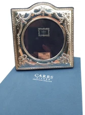 Carrs Photo Frame 925 Sterling Silver Hallmarked Sheffield England MARA Wedding